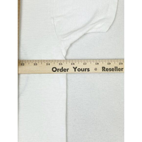 Vintage Corvette T-Shirt White Small Racing Cars Single Stitch - Picture 8 of 9